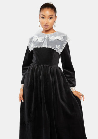 Eris Velvet Maxi Dress