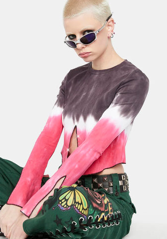 Energetically Aligned Tie Dye Top