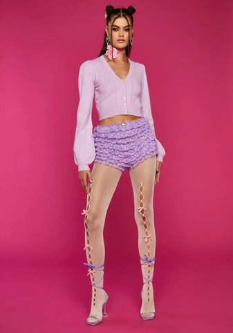 Just Warmin' Up Cropped Cardigan