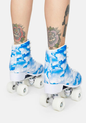 Shoot For The Sky Roller Skates