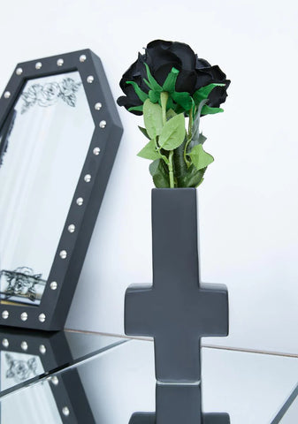 Falling Deep Ceramic Vase