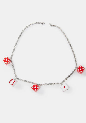 Bet My Heart Chain Necklace