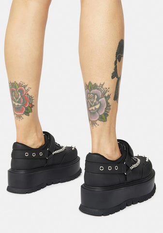 Retrograde Platform Sneakers