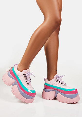 My Little Unicorn Platform Sneakers