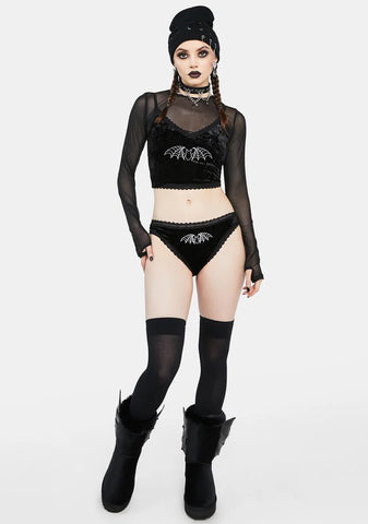 Thirst For More Velvet Pajama Set