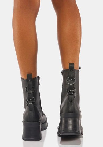 Bratty-50 Combat Boots