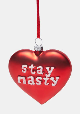 Never Classy Heart Ornament