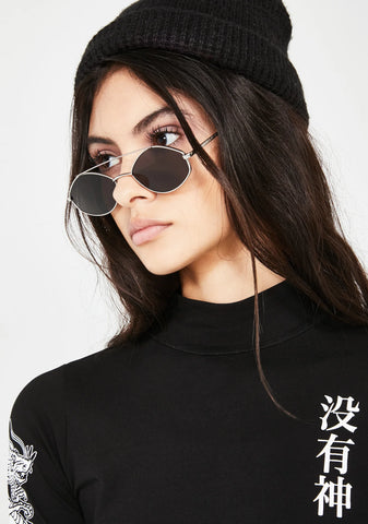 Stealth Moves Oval Sunglasses
