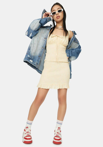 My Fav Floral Smocked Mini Dress