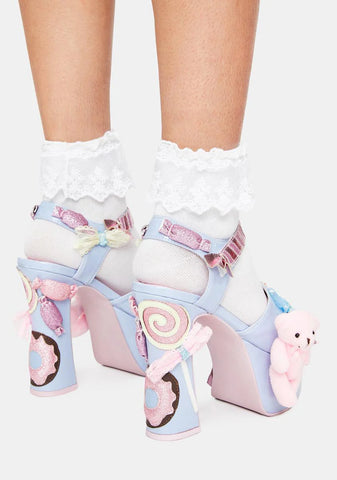 Sweet Masterpiece Platform Heels