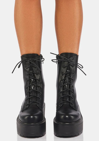 Talos Platform Combat Boots