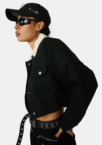 Intent On It Cropped Jacket