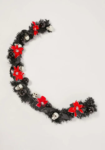 Silent Night Skull Garland