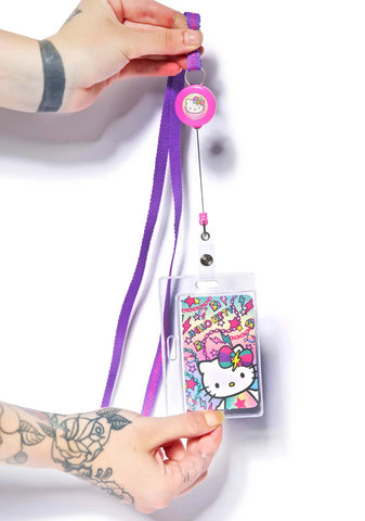 Pastel Pop Hello Kitty Key Leash