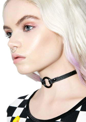 Rough Edge O-Ring Choker