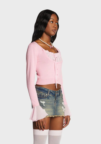 No Players Here Crop Top