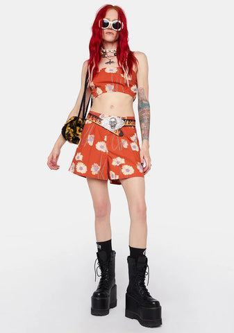 Marino Pleated Shorts