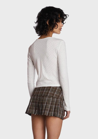 Look Closer Long Sleeve Top