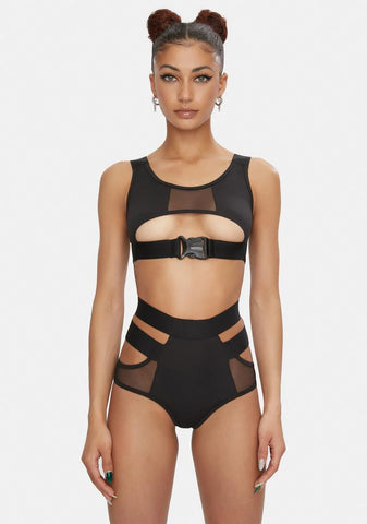 To The Brink Mesh Set - Black