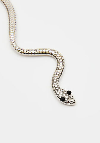 Snake in the Garden Ear Cuff
