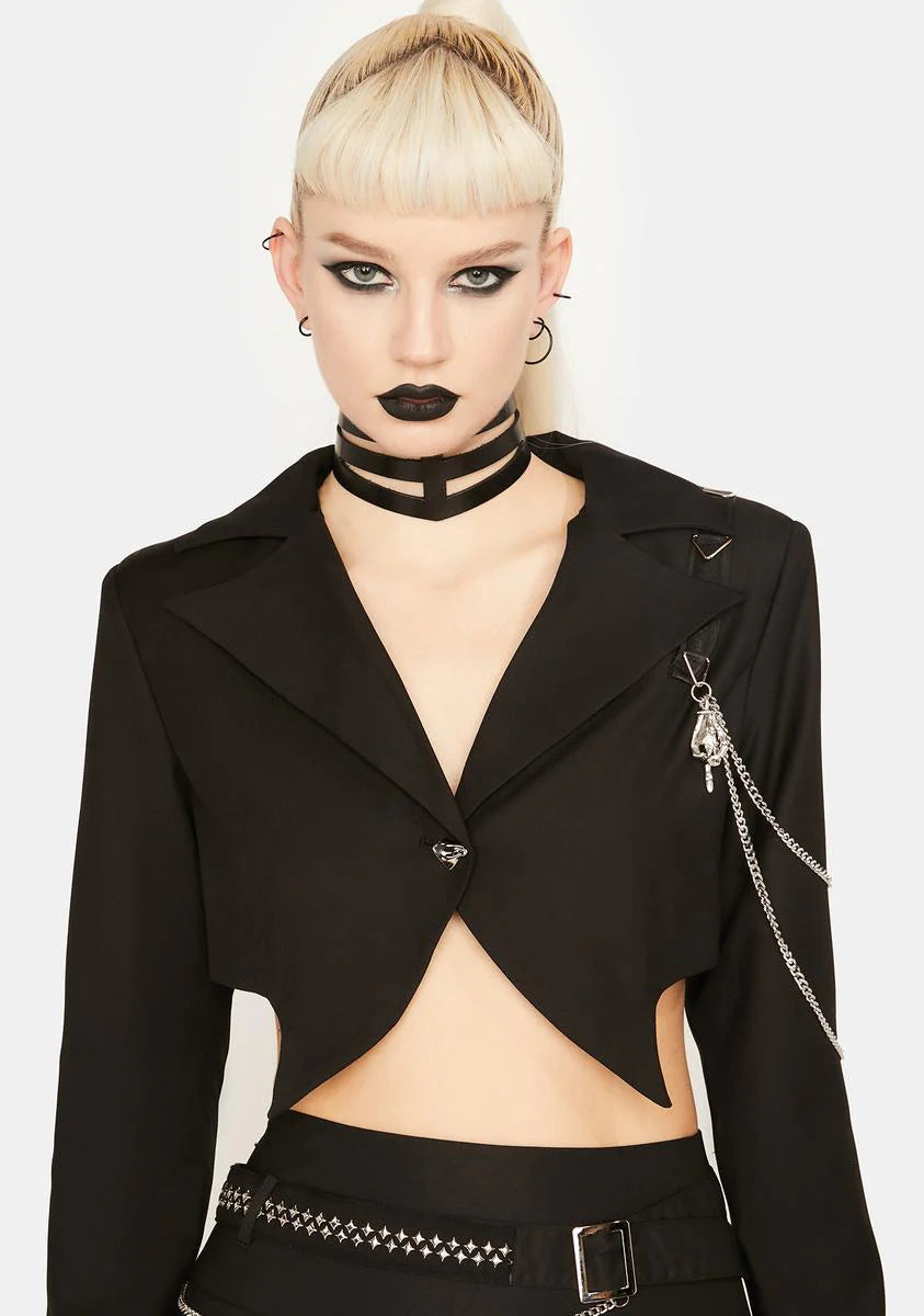 Devil Magic Crop Jacket