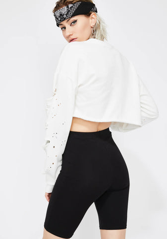 Rotten To The Core Biker Shorts