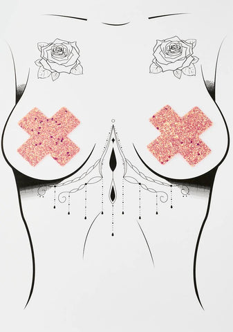 Super Sparkle Sun Kissed Glitter X Factor Pasties