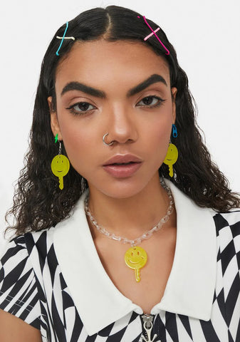 High Key Happy Drop Earrings