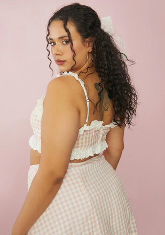 My Slice Of Heaven Gingham Tank