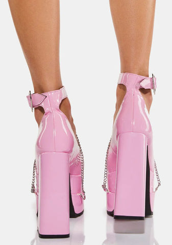 Sweetheart Platform Heels