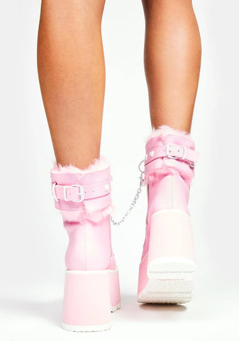 Baby Love Demon Ankle Cuff Boots