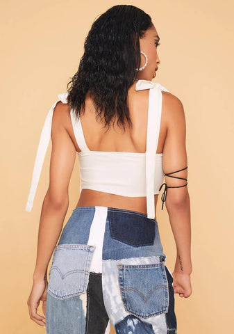 Wild Romance Corset Crop Top