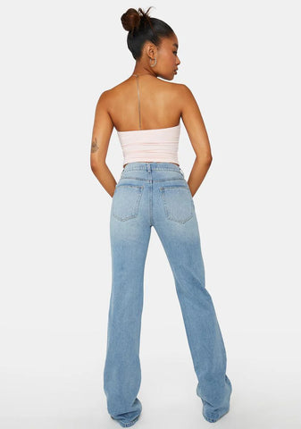 Sparkling In Love Rhinestone Jeans