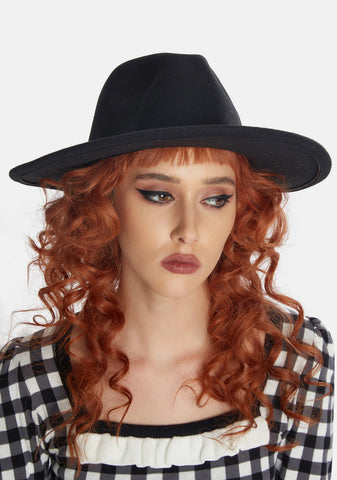 Takin' Names Felt Wide Brim Hat