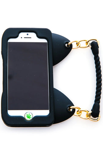 Cat Woman iPhone 5 Case - Black