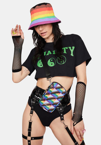 Rainbow Crossbody Phone Bag