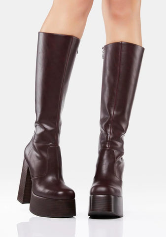 Come As You Are Knee-High Boots
