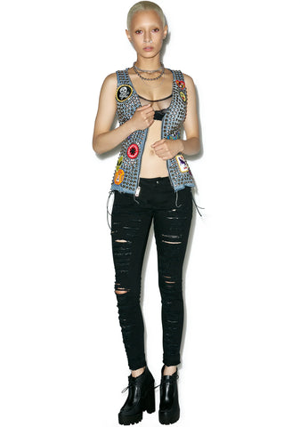 Lunatic Destroyed Skinny Jeans