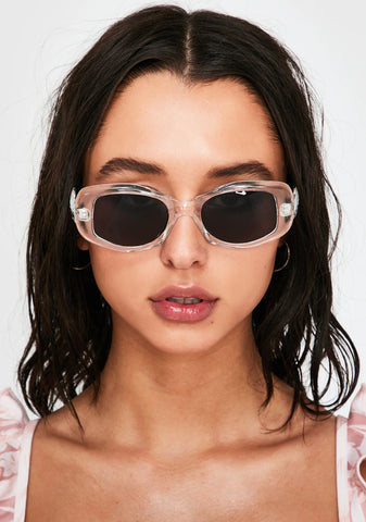 Ariel Clear Sunglasses