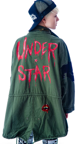Skull Rocker Military Surplus Jacket