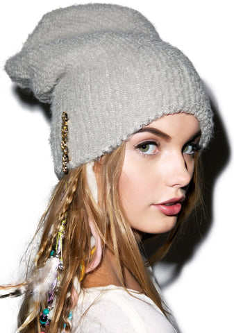 Solid Color Beanie - Dark Blue