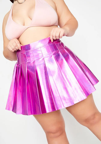 Sweet Divine Space Vixen Metallic Skirt