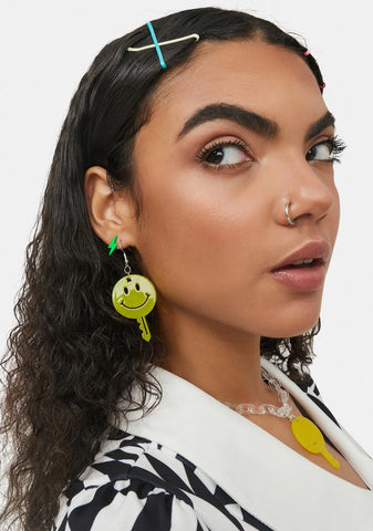 High Key Happy Drop Earrings