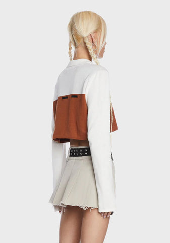 Employee Of The Month Cropped Sweater