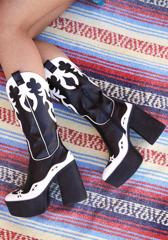 Never Coming Back Cowboy Boots