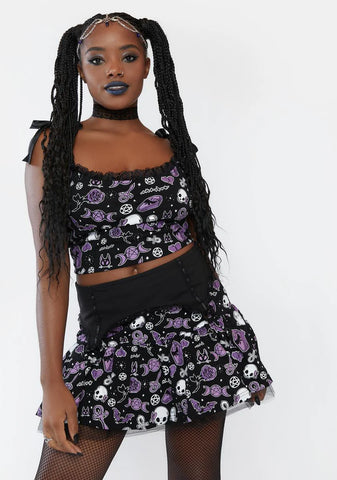 Magick Around Me Mini Skirt