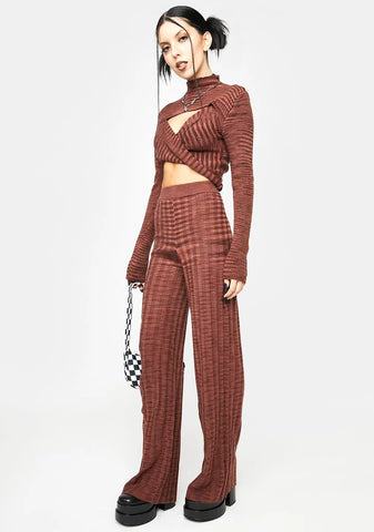 More Than Usual Knit Pants