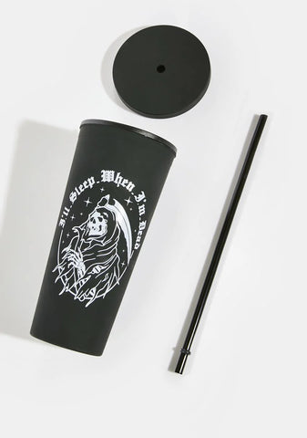 Sleep's For Freaks Tumbler Cup