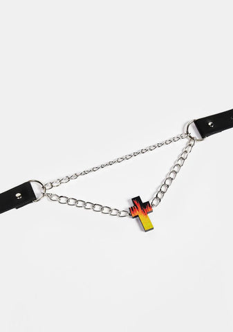 Love The Danger Choker Necklace