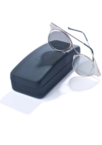 Silver Warp Sunglasses